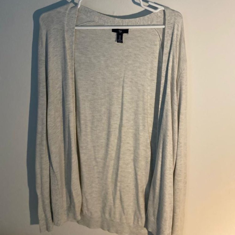GAP Grey Cardigan Size S